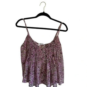 ASTR The Label  Lavender Multi Floral Cami Top (M)